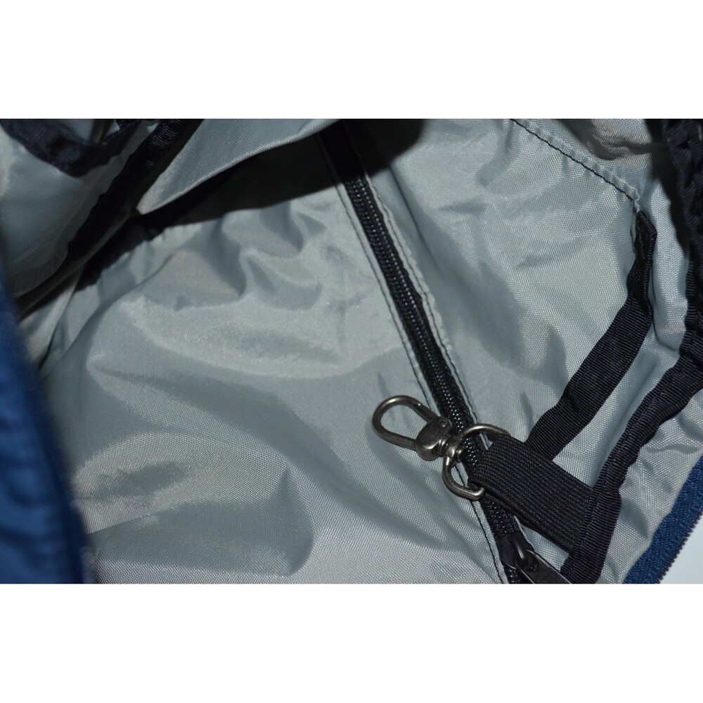 Ameribag 17" Healthy Back Blue Sling Bag Teardrop Shape Adjustable Strap - Picture 10 of 16